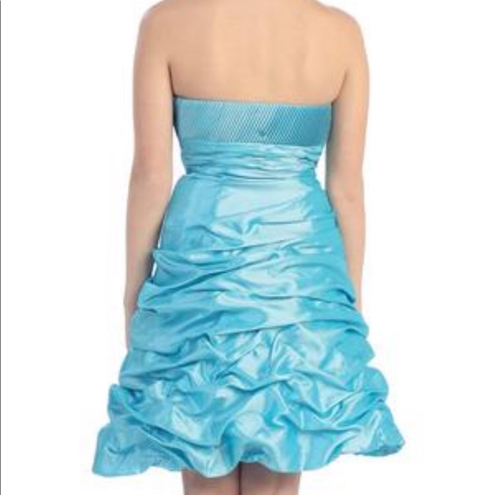 short cute cocktail homecoming Dress & Plus Size - Picture 2 of 5